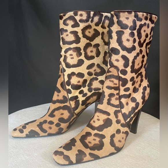 Fendi Vintage Pony Hair Boots - Picture 4 of 11